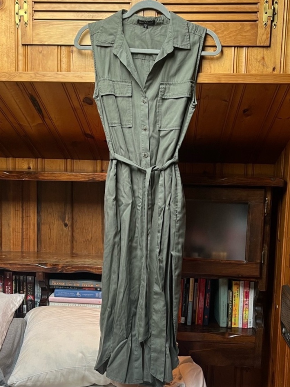 New Velvet Heart Collared Maxi Dress